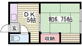 牛尾アパート  ｜ 兵庫県姫路市城東町竹之門（賃貸アパート1DK・2階・23.00㎡） その2