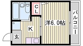 ベルハイム白国  ｜ 兵庫県姫路市白国4丁目（賃貸アパート1K・2階・18.00㎡） その2