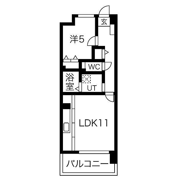 THE MUSE栗山 ｜兵庫県姫路市栗山町(賃貸マンション1LDK・6階・58.70㎡)の写真 その2