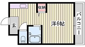 アゼリア  ｜ 兵庫県姫路市白国4丁目（賃貸マンション1K・3階・18.55㎡） その2