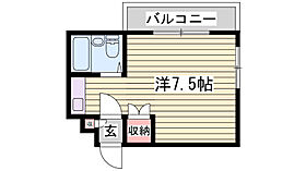 コイデハイツ  ｜ 兵庫県姫路市伊伝居（賃貸マンション1R・1階・22.00㎡） その2