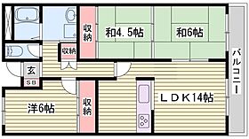 パストラル21  ｜ 兵庫県たつの市誉田町福田（賃貸マンション3LDK・4階・67.23㎡） その2