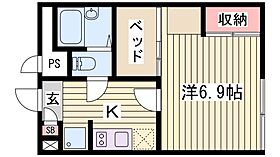 レオパレス睦 203 ｜ 兵庫県姫路市白国5丁目11-20（賃貸アパート1K・2階・19.87㎡） その2