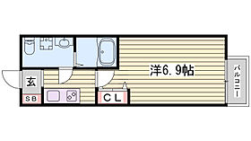 Amelie大塩駅前  ｜ 兵庫県姫路市大塩町（賃貸アパート1K・2階・21.12㎡） その2