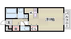 リベール熊見  ｜ 兵庫県姫路市勝原区熊見（賃貸アパート1R・2階・31.05㎡） その2