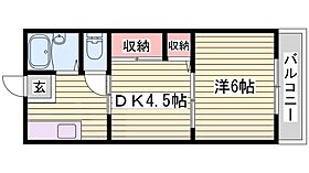 書写マンションA棟  ｜ 兵庫県姫路市書写（賃貸マンション1DK・2階・30.00㎡） その2