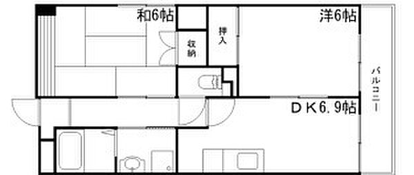 大栄・十二所前レジデンス ｜兵庫県姫路市十二所前町(賃貸マンション2DK・11階・47.55㎡)の写真 その2