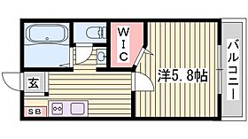 サニーハイツ御立Ｎ  ｜ 兵庫県姫路市御立東5丁目（賃貸アパート1K・2階・20.46㎡） その2