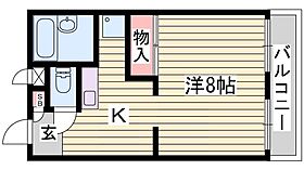 レオパレス北野 204 ｜ 兵庫県姫路市仁豊野624-3（賃貸アパート1K・2階・23.18㎡） その2