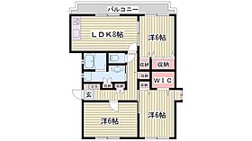 ハッピーコート五軒邸  ｜ 兵庫県姫路市五軒邸4丁目（賃貸アパート3LDK・2階・74.01㎡） その2