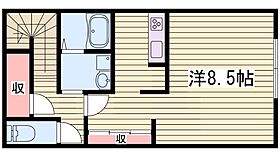 レオネクストチェディグローブIII 204 ｜ 兵庫県姫路市山吹1丁目3-22（賃貸アパート1K・2階・41.40㎡） その2