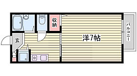 エトワール赤穂  ｜ 兵庫県赤穂市加里屋中洲6丁目（賃貸アパート1K・1階・23.10㎡） その2