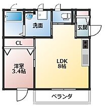 ＭＩＳＴＲＡＬ東姫路駅前II  ｜ 兵庫県姫路市若菜町1丁目13-1（賃貸アパート1LDK・1階・30.17㎡） その2