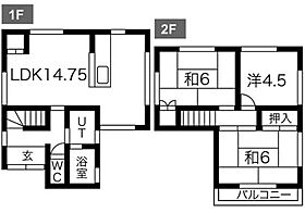 自由が丘本町貸家  ｜ 兵庫県三木市自由が丘本町3丁目（賃貸一戸建3LDK・1階・62.37㎡） その1