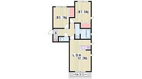 メゾン明神  ｜ 兵庫県姫路市阿保（賃貸アパート2LDK・2階・59.09㎡） その2