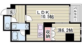 リアライズ呉服町  ｜ 兵庫県姫路市呉服町（賃貸マンション1LDK・6階・40.57㎡） その2