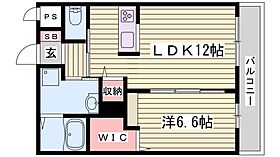 casa noble  ｜ 兵庫県姫路市阿保（賃貸マンション1LDK・2階・46.13㎡） その2