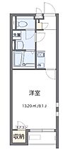 神奈川県厚木市山際（賃貸アパート1K・2階・25.89㎡） その2