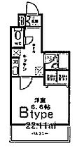 神奈川県相模原市南区上鶴間本町1丁目（賃貸マンション1K・4階・22.11㎡） その2