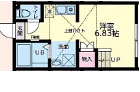 神奈川県相模原市中央区高根2丁目（賃貸アパート1R・2階・20.69㎡） その2