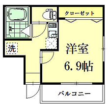 神奈川県座間市相武台4丁目（賃貸アパート1K・1階・21.73㎡） その2