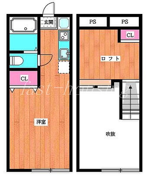 東京都世田谷区北烏山８丁目(賃貸アパート1R・2階・16.56㎡)の写真 その2