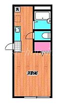 東京都三鷹市上連雀２丁目（賃貸アパート1K・1階・20.46㎡） その2