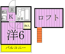 タウンコート稔台 205 ｜ 千葉県松戸市稔台７丁目51-5（賃貸アパート1K・2階・16.00㎡） その2