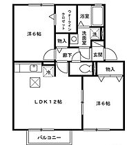 セジュール 102 ｜ 千葉県松戸市五香７丁目13-13（賃貸アパート2LDK・1階・55.30㎡） その2