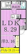 AJ南流山NorthV 101 ｜ 千葉県流山市鰭ケ崎1438（賃貸アパート1LDK・1階・28.11㎡） その2