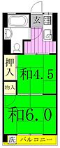 松戸パレス 1110 ｜ 千葉県松戸市小山35-2（賃貸マンション2K・11階・24.21㎡） その2