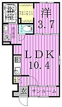 南風WEST 103 ｜ 千葉県松戸市下矢切333-1-2（賃貸アパート1LDK・1階・37.93㎡） その2