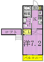 オリエンス～Oricns～ 203 ｜ 千葉県白井市西白井３丁目14-11（賃貸アパート1K・2階・24.63㎡） その2