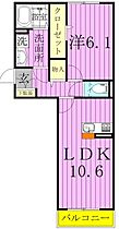 ライフマンションB 105 ｜ 千葉県鎌ケ谷市東道野辺１丁目8-30-6（賃貸アパート1LDK・1階・42.63㎡） その2