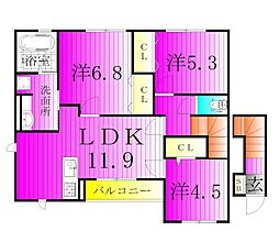 なんてんの郷II 2階