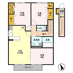 アネシスガーデンA 2階/203