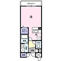 ユノディエール 2階/203