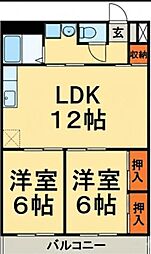 ワンズコア新松戸II 2階/203