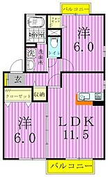 サニーフィールドB 2階