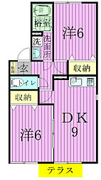 ピアC棟 2階/201