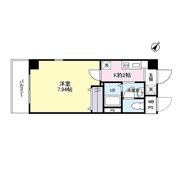 ラ・フォンテ神戸長田 1002｜兵庫県神戸市長田区北町１丁目(賃貸マンション1K・10階・24.99㎡)の写真 その2