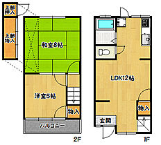 兵庫県神戸市兵庫区湊川町３丁目（賃貸テラスハウス2LDK・1階・56.34㎡） その2