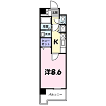 ファイン　グランデ 303 ｜ 兵庫県神戸市北区鈴蘭台東町２丁目9-10（賃貸マンション1K・3階・29.45㎡） その2