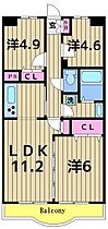 ルミエール西綾瀬 705 ｜ 東京都足立区西綾瀬１丁目（賃貸マンション3LDK・7階・58.00㎡） その2