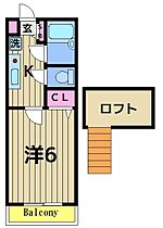 パークフロント北綾瀬B 12 ｜ 東京都足立区谷中５丁目（賃貸アパート1K・1階・18.85㎡） その2