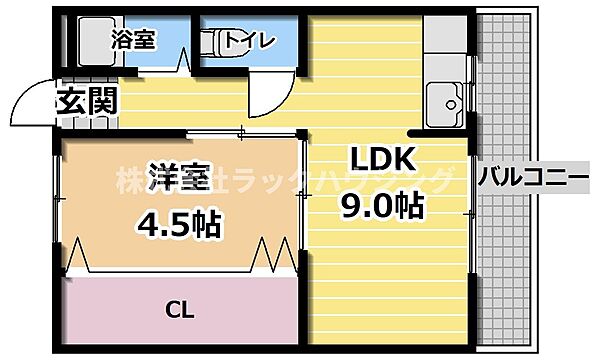 大阪府大阪市旭区森小路1丁目(賃貸マンション1LDK・3階・31.00㎡)の写真 その2