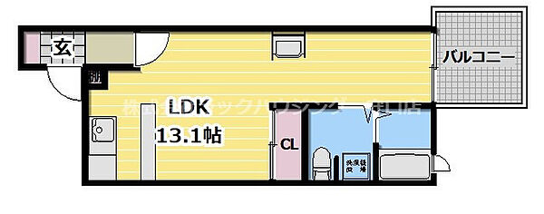 大阪府守口市日吉町1丁目(賃貸アパート1LDK・1階・30.60㎡)の写真 その2