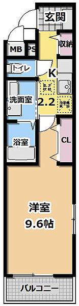 オーヴェスト アンビエンテII ｜大阪府守口市八雲西町4丁目(賃貸アパート1K・1階・31.21㎡)の写真 その2