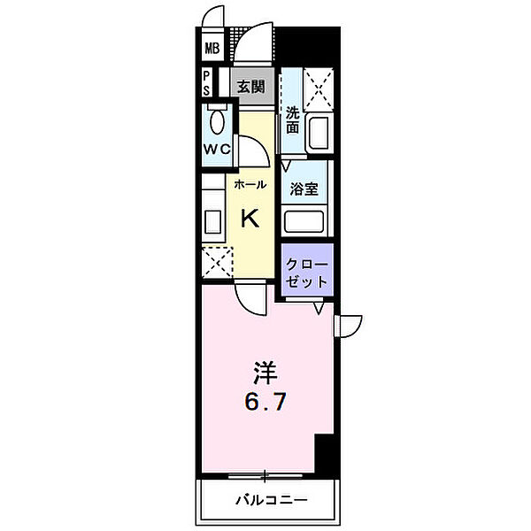 ＳＥＤＮＡ鶴見緑地 101｜大阪府大阪市鶴見区浜4丁目(賃貸マンション1K・1階・25.22㎡)の写真 その2