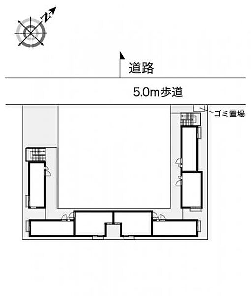 レオパレスウィステリア 201｜大阪府大阪市旭区赤川2丁目(賃貸アパート1K・2階・19.11㎡)の写真 その3